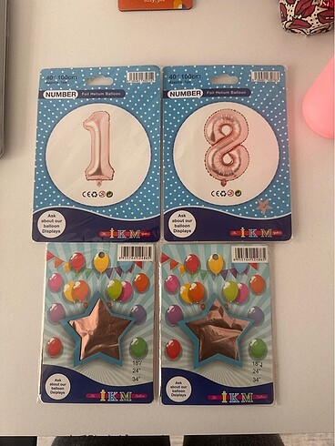 18 yaş balon seti