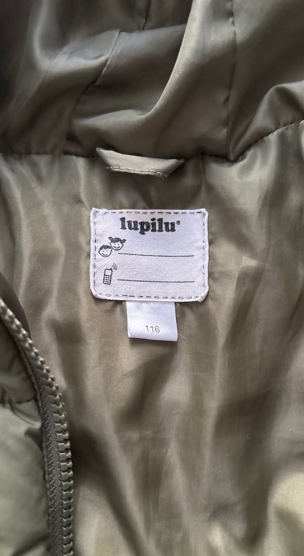 Erkek Çocuk Kapüşonlu Fermuarlı Koyu Yeşil Mont - Görsel 3