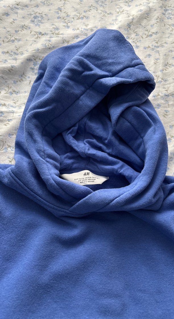 H&M Mavi Erkek Çocuk Sweatshirt - Görsel 2