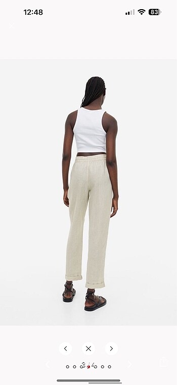 H&M H&M keten jogger