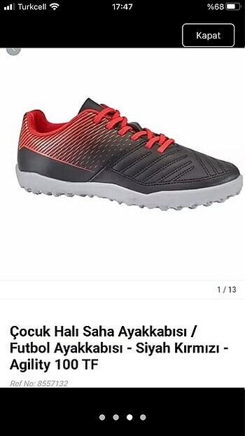 Halı saha ayakkabısı