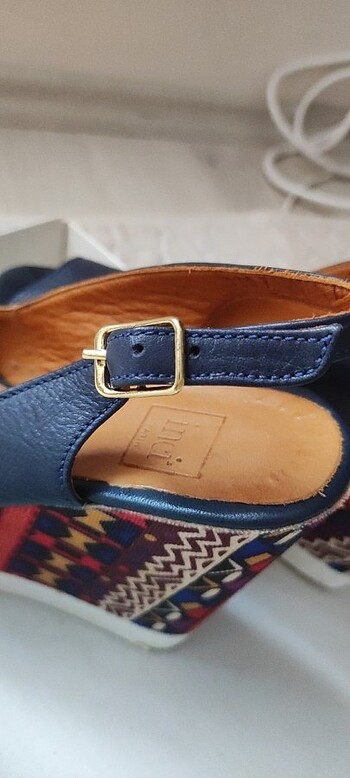 Hakiki deri dolgu topuk  - Görsel 7