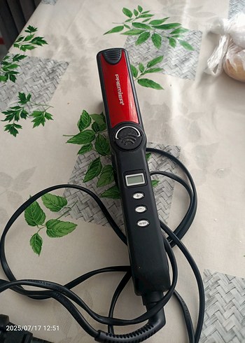 Kırmızı Premier Saç Düzleştirici