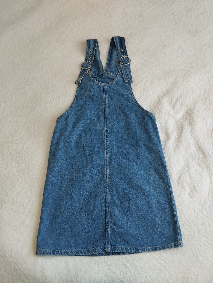 Mavi Denim Askılı Salopet - Görsel 4