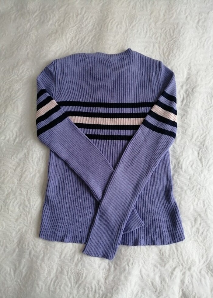 Çizgili Kazak - Görsel 2