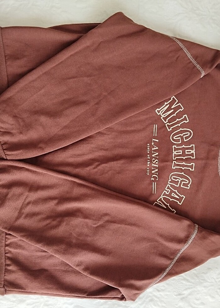 MİCHİGAN BASKILI Sweat - Görsel 5