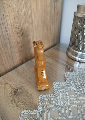 Camel Rengi At Figürün C.KALE İmzalı - Görsel 4