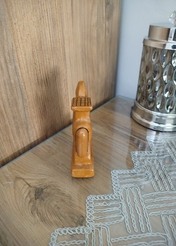 Camel Rengi At Figürün C.KALE İmzalı - Görsel 3