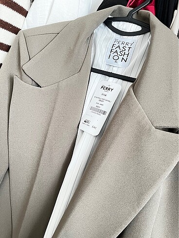 m Beden Blazer ceket haki