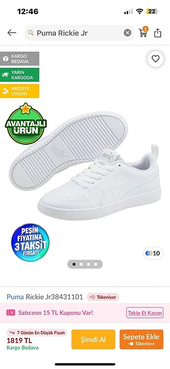 Kadın sneaker