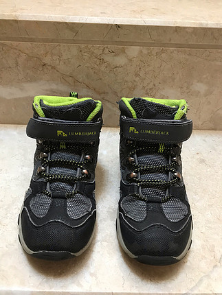 30 Beden gri Renk Lumberjack 30 numara çocuk bot