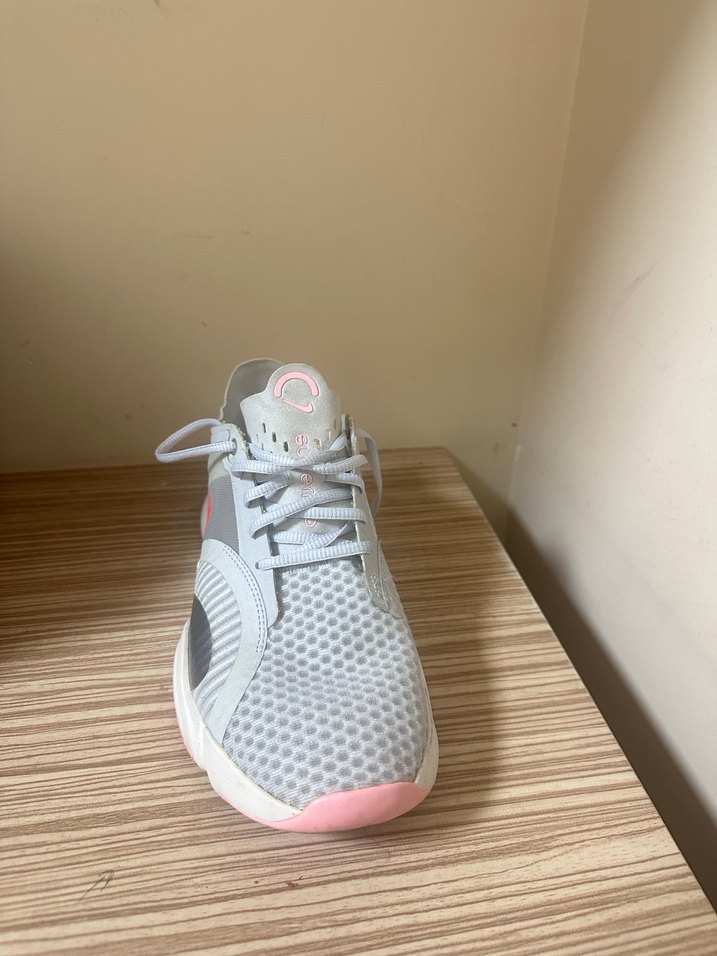 Gri Bağcıklı spor ayakkabısı - Görsel 2