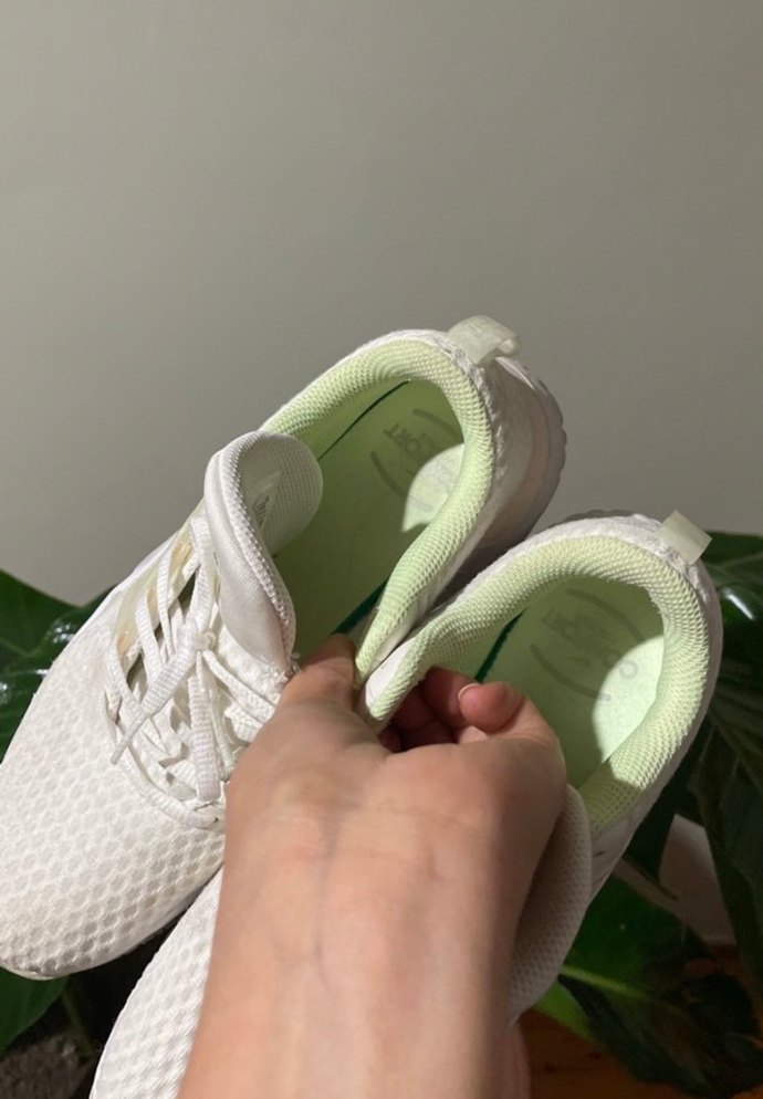 Nike Beyaz Bağcıklı Kadın Spor Ayakkabı - Görsel 3