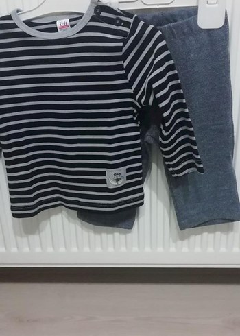 Erkek Çocuk Çizgili Uzun Kollu Takım - Görsel 3