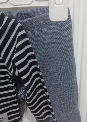 Erkek Çocuk Çizgili Uzun Kollu Takım - Görsel 2