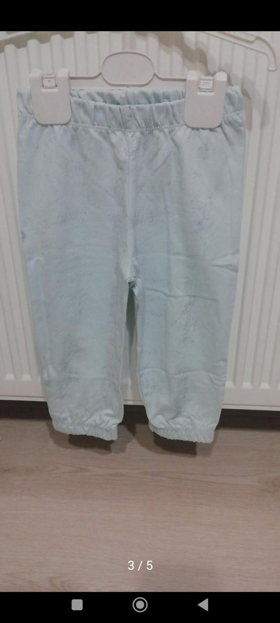 Uzun Kollu Unısex Bebek Takımı, Örgü Kumaş - Görsel 4