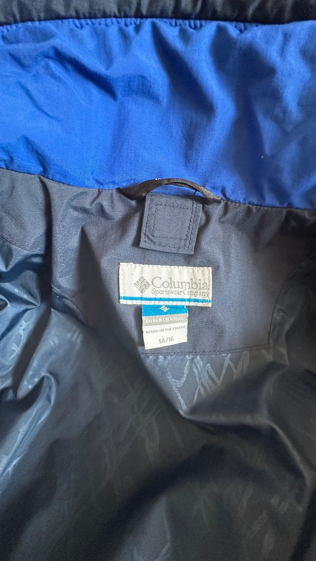 Erkek Çocuk Mavi Gri Fermuarlı Mont - Görsel 2