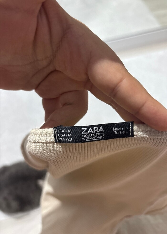 Zara kare yaka çorap - Görsel 3