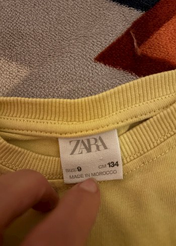 Kız Çocuk Sarı Belden Lastikli Crop - Görsel 3