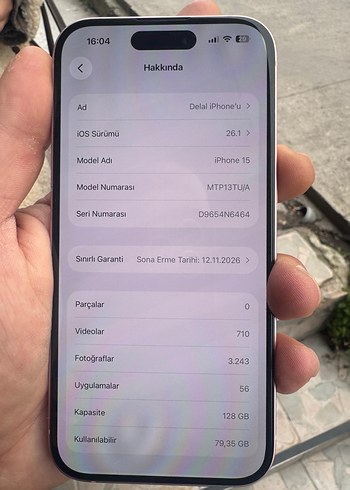 Pastel Pembe iPhone 15 TR Cihaz - Görsel 7