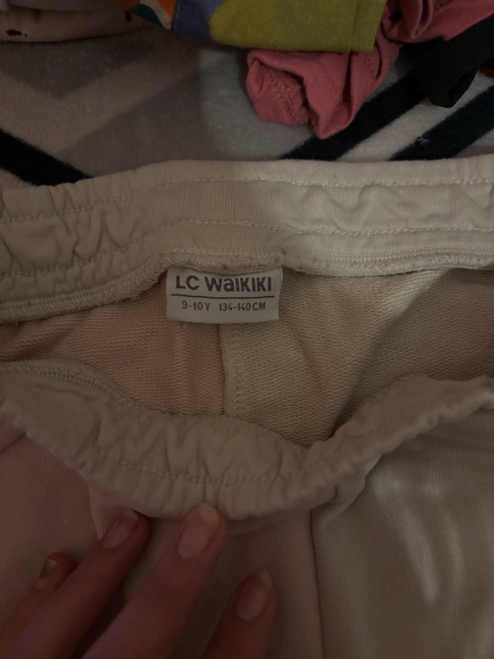 Kız Çocuk Çift Renkli Eşofman Altı - Görsel 4