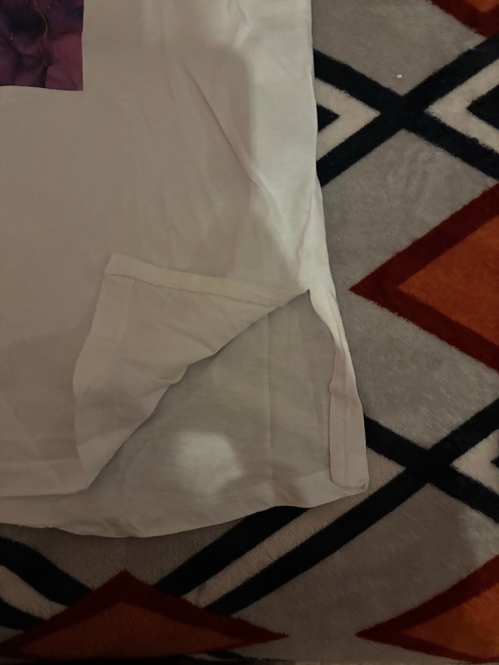 Kız Çocuk Beyaz Tişört - Görsel 4