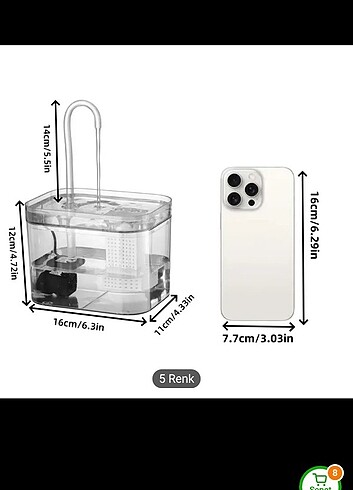 Evcil hayvan su pınarı - Görsel 4