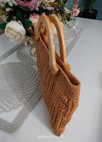 Yeni model hasır çanta.