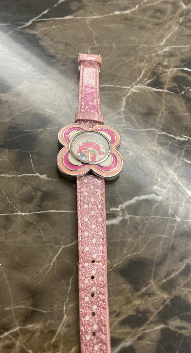 Renkli Baskılı Kız Çocuk Saati - Görsel 4