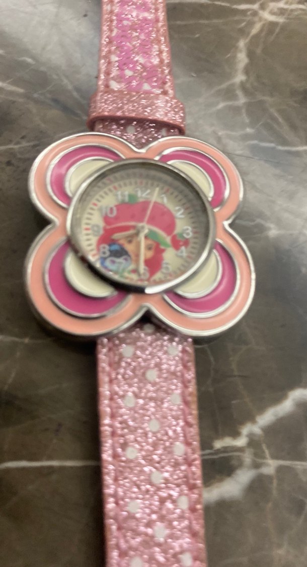 Renkli Baskılı Kız Çocuk Saati - Görsel 3