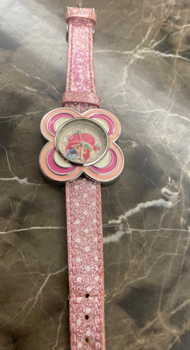 Renkli Baskılı Kız Çocuk Saati - Görsel 2