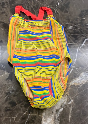 Renkli Çizgili Askılı Mayo - Görsel 3