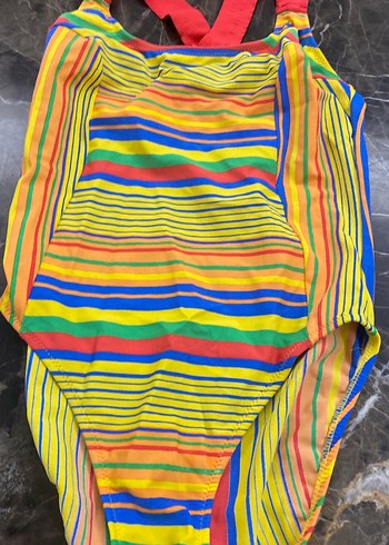 Renkli Çizgili Askılı Mayo - Görsel 2