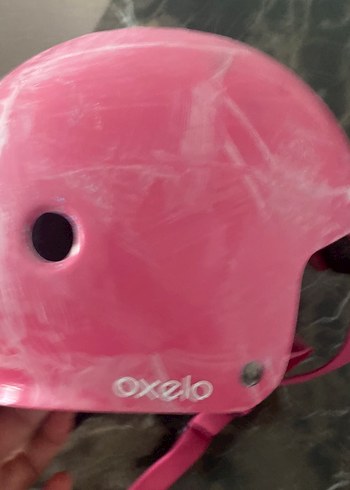 Pembe Bağlamalı Motosiklet Kaskı - Görsel 2