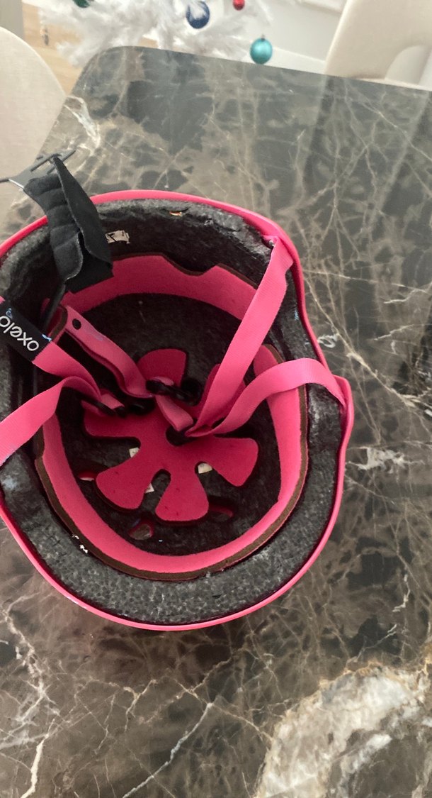 Pembe Mat Grunge Punk Kask - Görsel 3