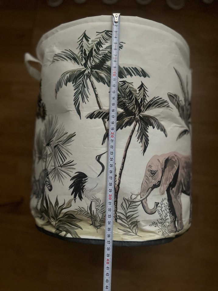 Safari Temalı kirli Sepeti yada oyuncak sepeti - Görsel 3