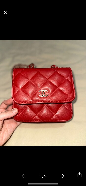Chanel askılı çanta