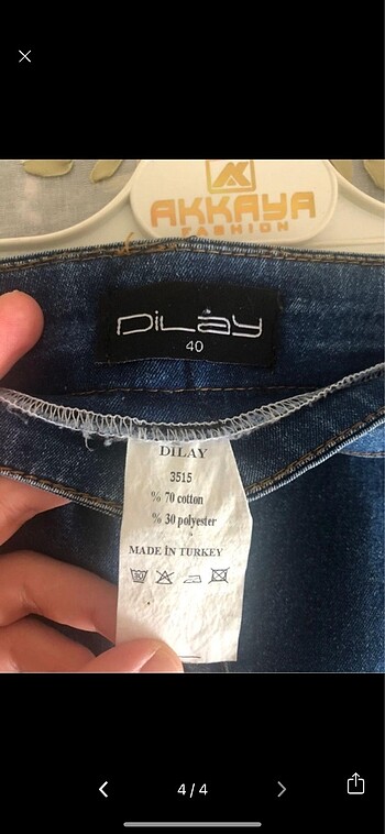 40 Beden lacivert Renk Kot etek