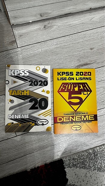 KPSS ÖNLİSANS ÇALIŞMA KİTAPLARI