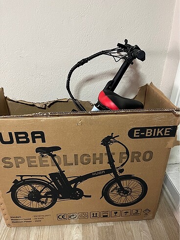 Küba speedlight elektrikli bisiklet 8km?de