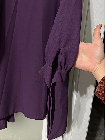 40 Beden mor Renk Tesettür takım Indigo marka