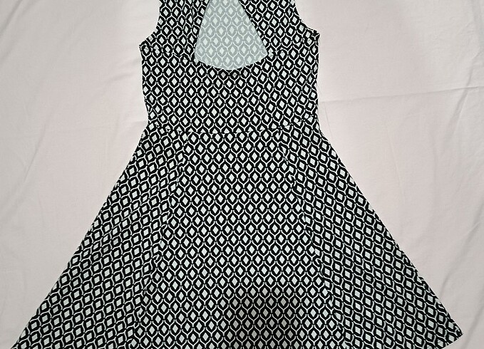 H&M HM Marka Desenli Elbise