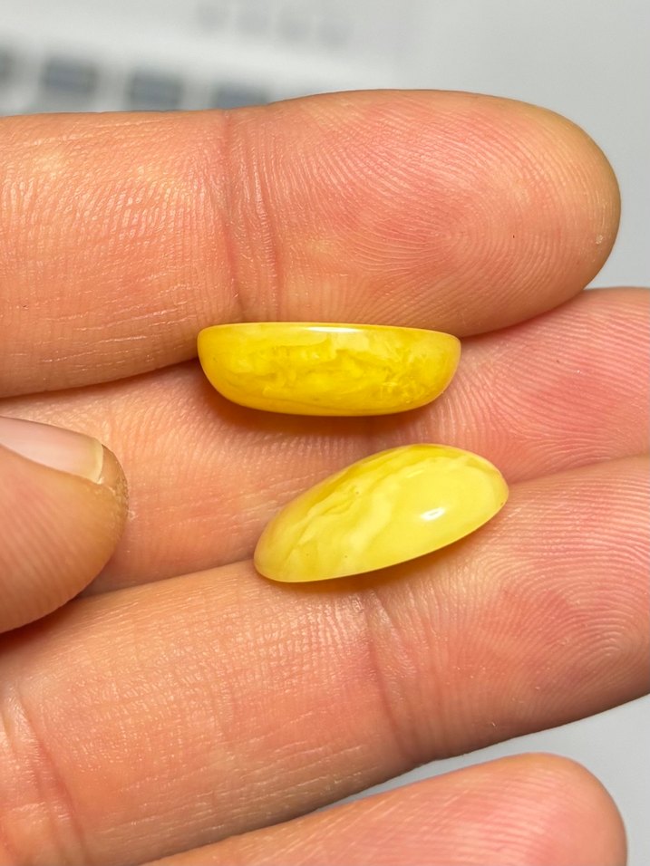 Kehribar Yüzük ve Kolye Taşı - Görsel 4