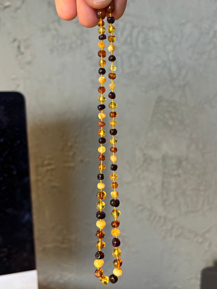 Kehribar Çocuk Kolyesi (2-12 yaş) - Görsel 2