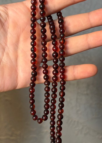 Orjinal Damla Kehribar Yuvarlak Yetişkin ve Çocuk seti - Görsel 2