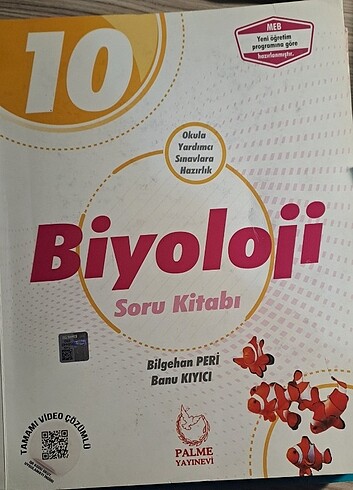 10.SINIF PALME YAYINLARI BİYOLOJİ TEST KİTABI