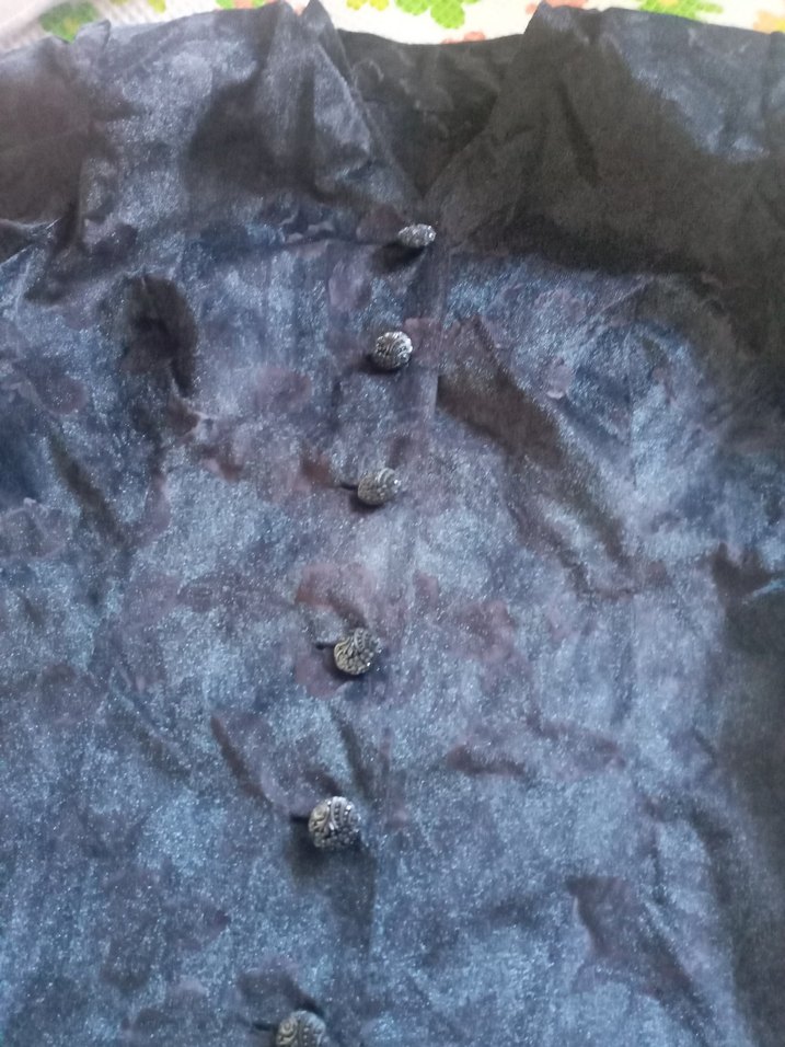 Kadın simli Süet Ceket - Görsel 3