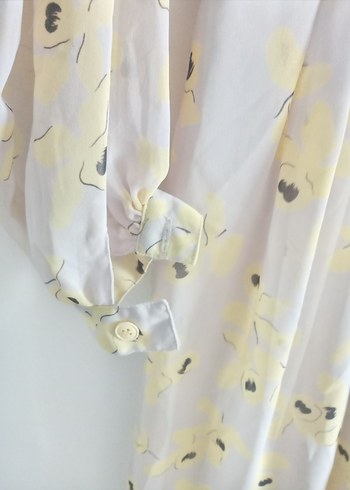 Vintage Orjinal Fransız Tül Elbise - Görsel 4