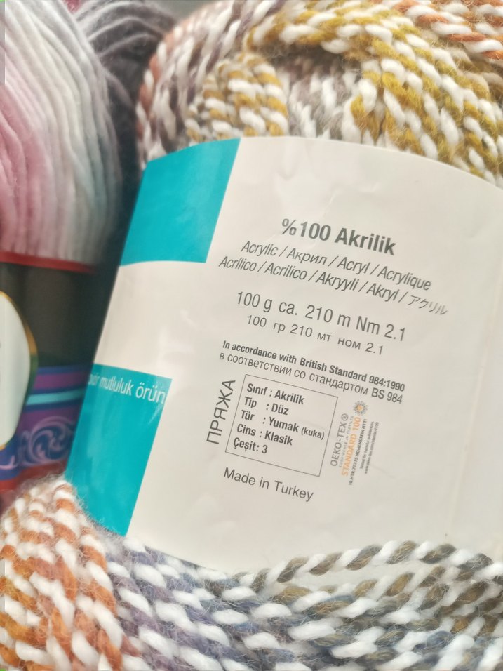 Iki adet NAKO Vals ve Portofino Yün - Görsel 3