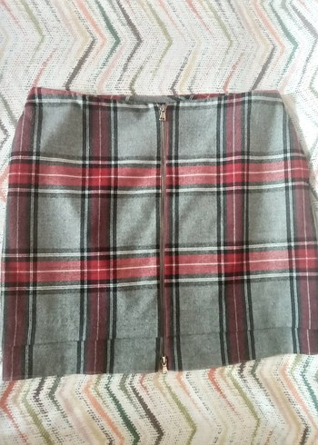 Journey Ekose Mini Etek - Görsel 2